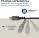 Кабель Promate PowerBolt240-2M USB Type-C to USB Type-C 240 Вт PD 2 м Black (powerbolt240-2m.black) - изображение 5