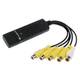 4 канальный EasyCap карта видеозахвата RCA USB2.0 DVR - изображение 1
