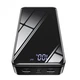 Портативний зарядний пристрій Power Bank BOROFONE Extreme power bank BJ8 30000mAh |2USB/1Type-C, 2A| Black - зображення 1