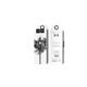 Кабель Hoco USB-lightning anodized aluminum X14 2m 2A black - изображение 2
