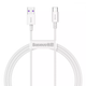 Кабель Baseus Superior Series Fast Charging USB to Type-C 66W 100см CATYS-02 white - изображение 1