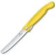 Кухонный cкладной швейцарский нож серрейтор Victorinox Vx67836.F8B SwissClassic Foldable Paring 240 мм желтый - изображение 6
