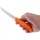 Нож кухонный серрейтор Victorinox Vx67936.12L9 SwissClassic Steak&Pizza 235 мм оранжевый - изображение 4