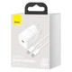 Зарядное устройство BASEUS Type-C to Type-C cable Super Si Quick Charger |1Type-C, 3A/25W, PD/QC| (TZCCSUP-L02) white - изображение 2