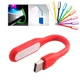 USB LED светильник 6 LED 1.2Вт гибкая ножка красный - изображение 2