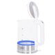 Чайник Стеклянный Mesko MS 1301 с регулировкой температуры 1.7л 2200W white - изображение 2