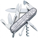 Складной швейцарский нож Victorinox Vx13703.T7 Climber 15 функций 91 мм белый-полупрозрачный - изображение 1