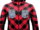 Утепленная мужская куртка с капюшоном VIPER MAN RED SCOTTISH M - изображение 2