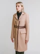 Пальто Burberry з ремінцями L Бежевий - зображення 2