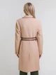 Пальто Burberry з ремінцями L Бежевий - зображення 4