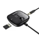 FM-Трансмітер Аудіоадаптер автомобільний HOCO E65 Bluetooth TF/AUX 5V чорний - зображення 5
