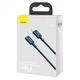 Кабель BASEUS Type-C to Lightning Superior Series Fast Charging Data Cable |1m, 20W| (CATLYS-A03) blue - зображення 2