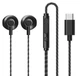 Наушники REMAX TYPE-C Wired Earphone for Music & Call RM-711a 1.2м black - изображение 1