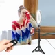 Селфи лампа и LED освещением Bluetooth 8" MY108 (Kit1) |45cm Stand, USB Powered, 2800-5800K| - изображение 4
