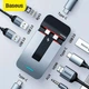 HUB адаптер Baseus Armor Age Type-C Bracket Multifunctional 3USB Type-C RG45 96Вт Grey - изображение 4