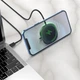 Зарядка Qi Hoco core magnetic holder wireless fast charger CW35 |15W| Колір Black - зображення 2
