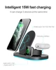 Док станция Qi 3in1 LED wireless charger JYD-WC75 |15W Max| white - изображение 5