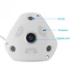 Панорамная камера видеонаблюдения потолочная MicroSD VR360 IPC CAMERA 1317VR WIFI - изображение 4