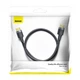 Кабель BASEUS Cafule с HDMI на HDMI 4k, 1 м, черный - изображение 2