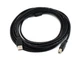 Кабель USB AM-BM чорний 5м, шнур для принтера, сканера - зображення 1