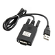 Кабель переходник USB - RS232 DB9 PL2303+MAX3243C 90см черный - изображение 1
