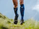 Гетры для скоростных гонок Compressport R2 Oxygen - UTMB 2021 Blue Т1(30-34 см) - изображение 3