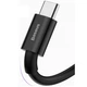 Кабель Baseus Superior Series 2м USB Type-A to Type-C 66W PVC круглий Black (CATYS-A01) - изображение 9