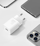 Адаптер сетевой BASEUS Super Si quick charger IC 1Type-C 3A/30W PD/QC CCSUP-J01 белый - изображение 2