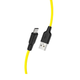 Кабель для зарядки и синхронизации HOCO X21 Plus Silicone Micro USB - USB 2.4A 1м Желтый - изображение 1