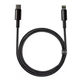 Кабель Type-C to Lightning Baseus Tungsten Gold скоростная зарядка, 20W, 1м Black (CATLWJ-01) - изображение 5