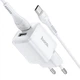 Мережевий зарядний пристрій HOCO Type-C Cable Briar dual port charger set N8 | 2USB, 5V / 2.4A | (Safety Certified) - зображення 5
