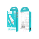 Адаптер Hoco автомобильный Lightning cable Z23 2USB 2.4A white - изображение 2