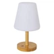 Ліхтар кемпінговий Bo-Camp Cambridge Rechargeable 200 Lumen Bamboo/White (5818792) - зображення 2