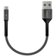 Дата кабель USB 2.0 AM to Micro 5P 0.2m Intaleo (1283126495632) - зображення 1