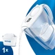 Фильтр-кувшин Brita Marella Memo MX 2.4 л (1.4 л очищенной воды), белый (1039270) - изображение 7