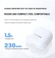 Бездротові навушники Lenovo ThinkPlus LivePods LP40 Чорні Bluetooth 5.0 - зображення 4