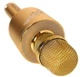 Караоке-микрофон портативный MHZ DM YS-66 5548 золотой - изображение 2