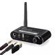 Аудио конвертер декодер звука с цифрового оптического SPDIF Toslink Bluetooth 5.1 USB в аналоговый 2.0 RCA тюльпаны переходник (T02) - изображение 3