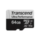 Карта пам'яті Transcend MicroSDXC 64GB UHS-I/U3 Class 10 340S R160/W125MB/s + SD-адаптер (TS64GUSD340 - зображення 2