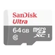 Карта пам'яті SanDisk MicroSDXC 64GB UHS-I Class 10 Ultra R100/W10MB/s + SD-адаптер (SDSQUNR-064G-GN3 - зображення 2
