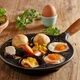 Сковорідка на 7 секцій Le Creuset Tradition 20 см Satin Black (20166200000460) - зображення 5