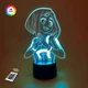 3D нічник "Очако Урарака" 3DTOYSLAMP - зображення 1