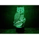 Сменная пластина для 3D светильников "Сова 3" 3DTOYSLAMP (НЕ НОЧНИК) - изображение 1