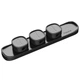 Тримач-затискач для кабелю магнітний Baseus ACWDJ-01 Peas Cable Clip 50г Black - зображення 1