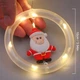 Штора Xmas Кольца с фигурами 3mх70cm 110L W белый - изображение 3