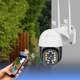 Уличная камера видеонаблюдения WIFI IP Tuya P2P поворотная 1920x1080 с удалённым просмотром + Карта памяти 64Гб - изображение 9