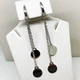 Сережки серебряные "Тиффани" 5,95 г - изображение 1