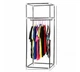 Шафа складана тканинна портативна на 2 секції, органайзер для одягу Storage Wardrobe 8863 (140х55х45 см) - зображення 5