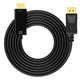 Кабель DisplayPort - HDMI 4K 30Гц 1.7 м однонаправленный позолоченный - изображение 2