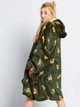 Унісекс худі-плед Oodie 5060698940557 One Size Темно-зелений (DN5060698940557) - зображення 2